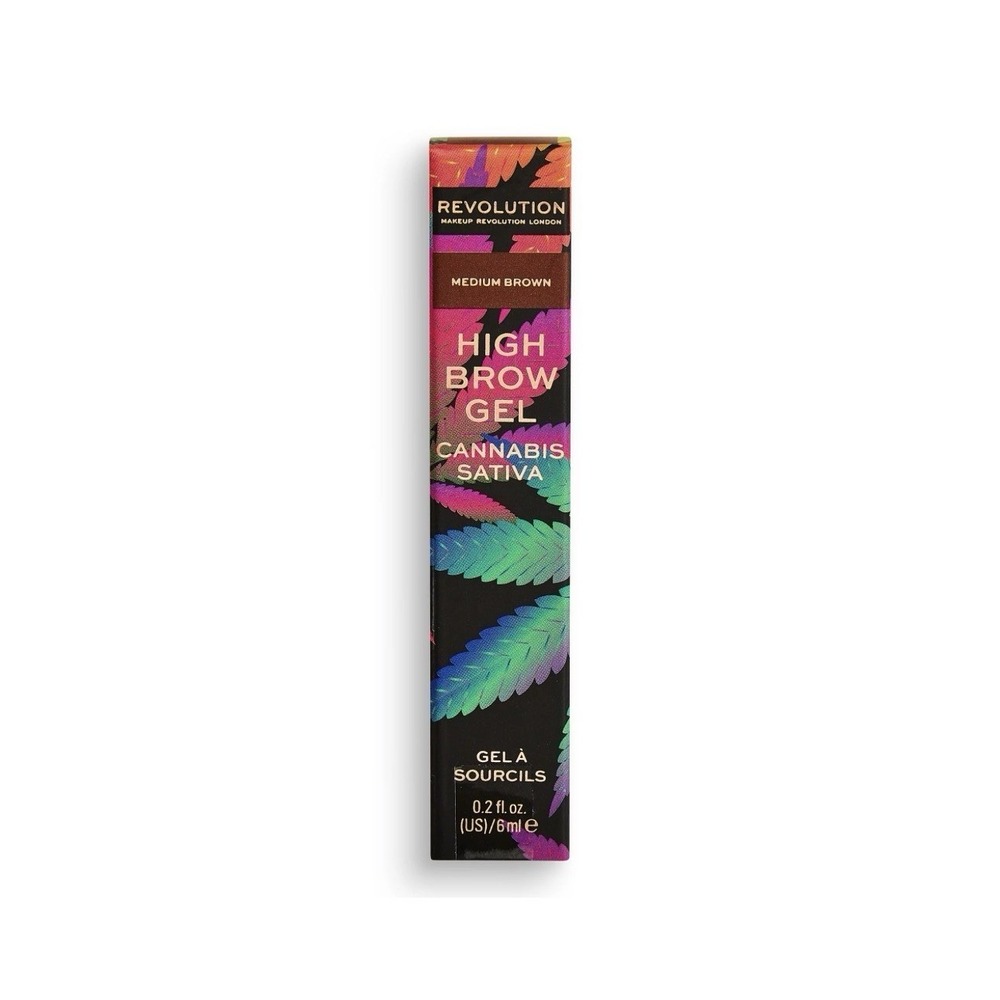 Revolution High Brow Gel - Medium Brown -  0.2oz Sealed Box - NEW
